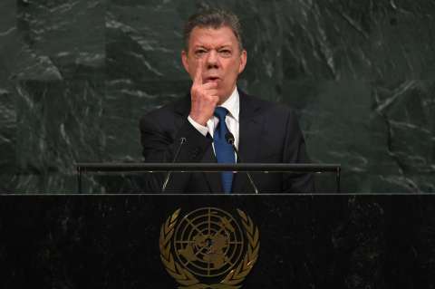 Santos defendió en la ONU la nueva estrategia de Colombia sobre cultivos ilícitos