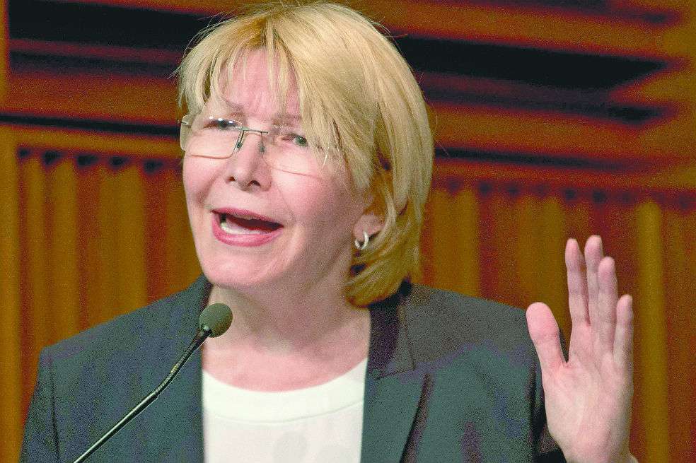 La fiscal general, Luisa Ortega Díaz, ha criticado varias medidas del gobierno Maduro.