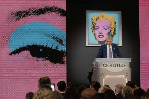 Una Marilyn de Andy Warhol se vendió por US$195 millones