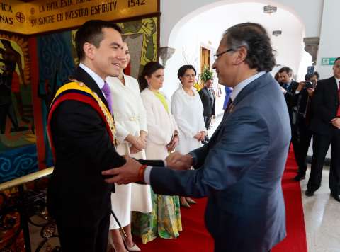 Así fue la agenda de Petro en Ecuador: ¿de qué habló con Noboa?
