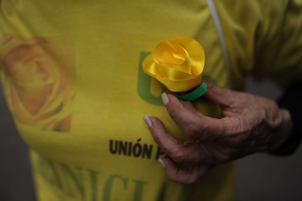 Marcha en conmemoración del genocidio de la Unión Patriótica