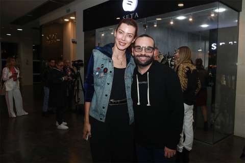 Inauguración de la tienda de moda SETA en Bogotá