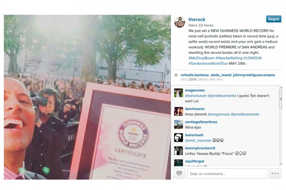 Dwayne Johnson / Tomado de instagram.com/therock