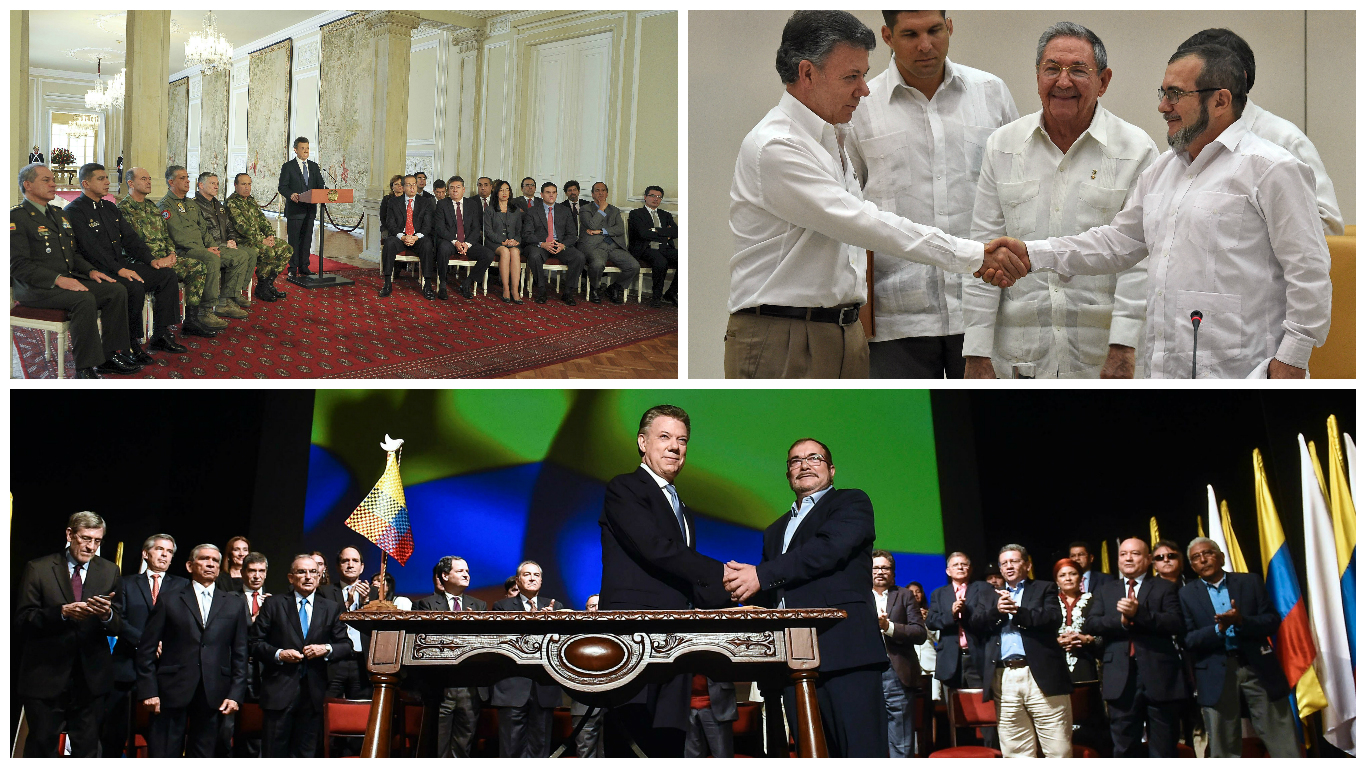 Después de dos años de acercamientos con las Farc y cuatro años de negociación pública con esta guerrilla, Colombia empieza la etapa de implementación de los acuerdos alcanzados en La Habana, Cuba.
