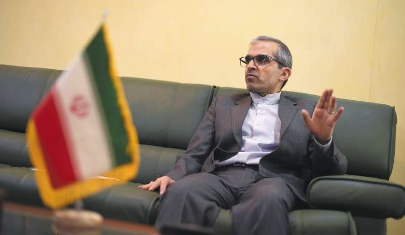 Ahmed Reza, embajador de la República Islámica de Irán en Colombia.