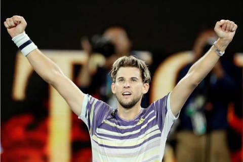 Thiem no duda frente a Zverev y se enfrentará con Djokovic en la final