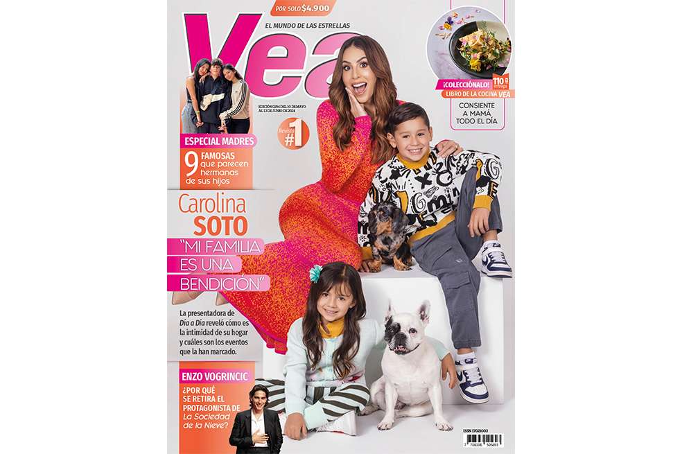 Portada Vea 294 Carolina Soto e hijos