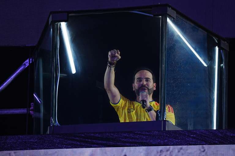 Abelardo de la Espriella recibió los resultados de segunda vuelta en Barranquilla. Así celebró su elección presidencial.