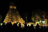 Turistas dañan ruina maya durante inicio de nueva era