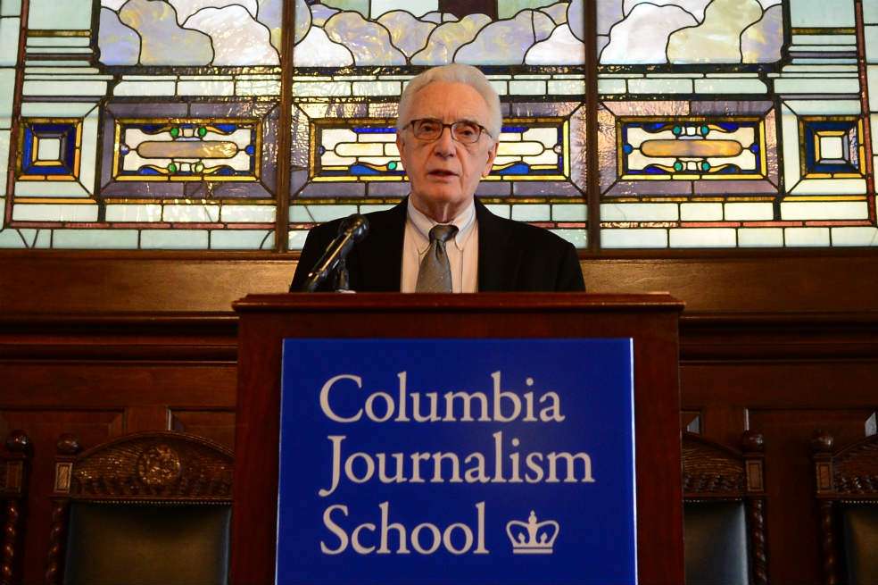 Sig Gissler, administrador de los premios Pulitzer. /AFP