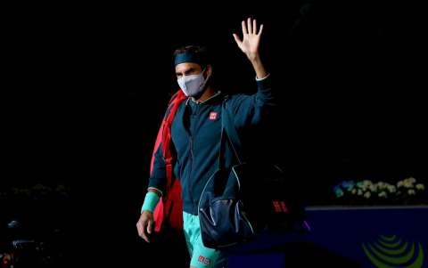 No va más: Roger Federer se retiró de Roland Garros