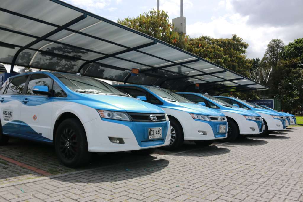 Los taxis empezaron a circular por la capital en septiembre de 2013.