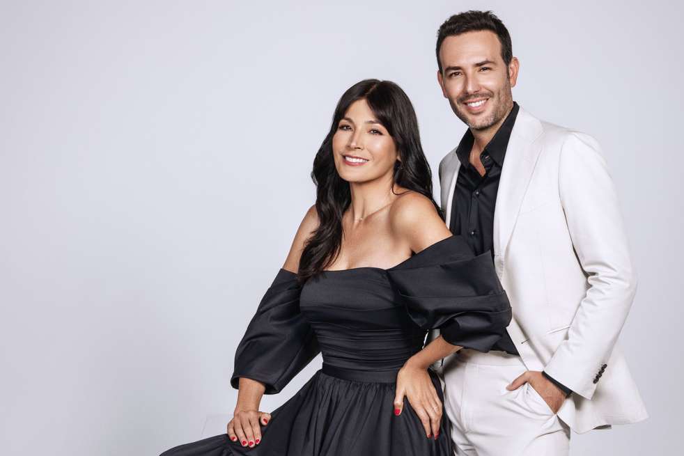 kathy Sáenz y Sebastián Martínez