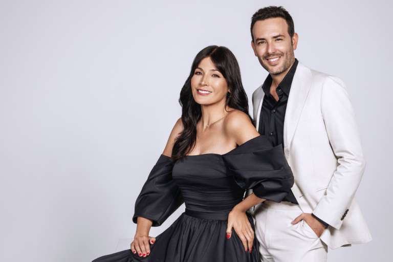 kathy Sáenz y Sebastián Martínez