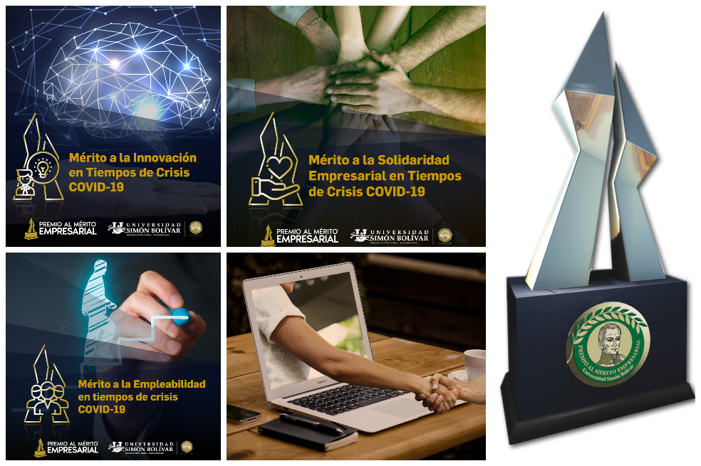 El 12 de noviembre, en una ceremonia virtual, se conocerán los ganadores del Premio al Mérito Empresarial Universidad Simón Bolívar 2020.