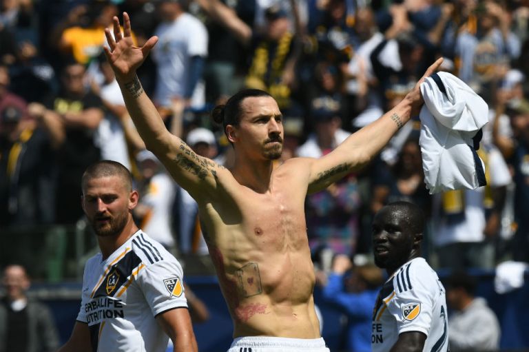 Zlatan Ibrahimovic y un debut de ensueño en la MLS