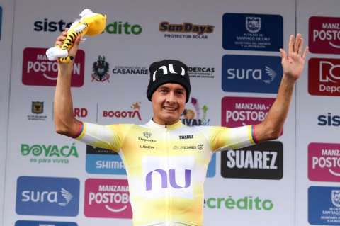 Rodrigo Contreras, imparable: segundo título consecutivo en la Vuelta a Colombia