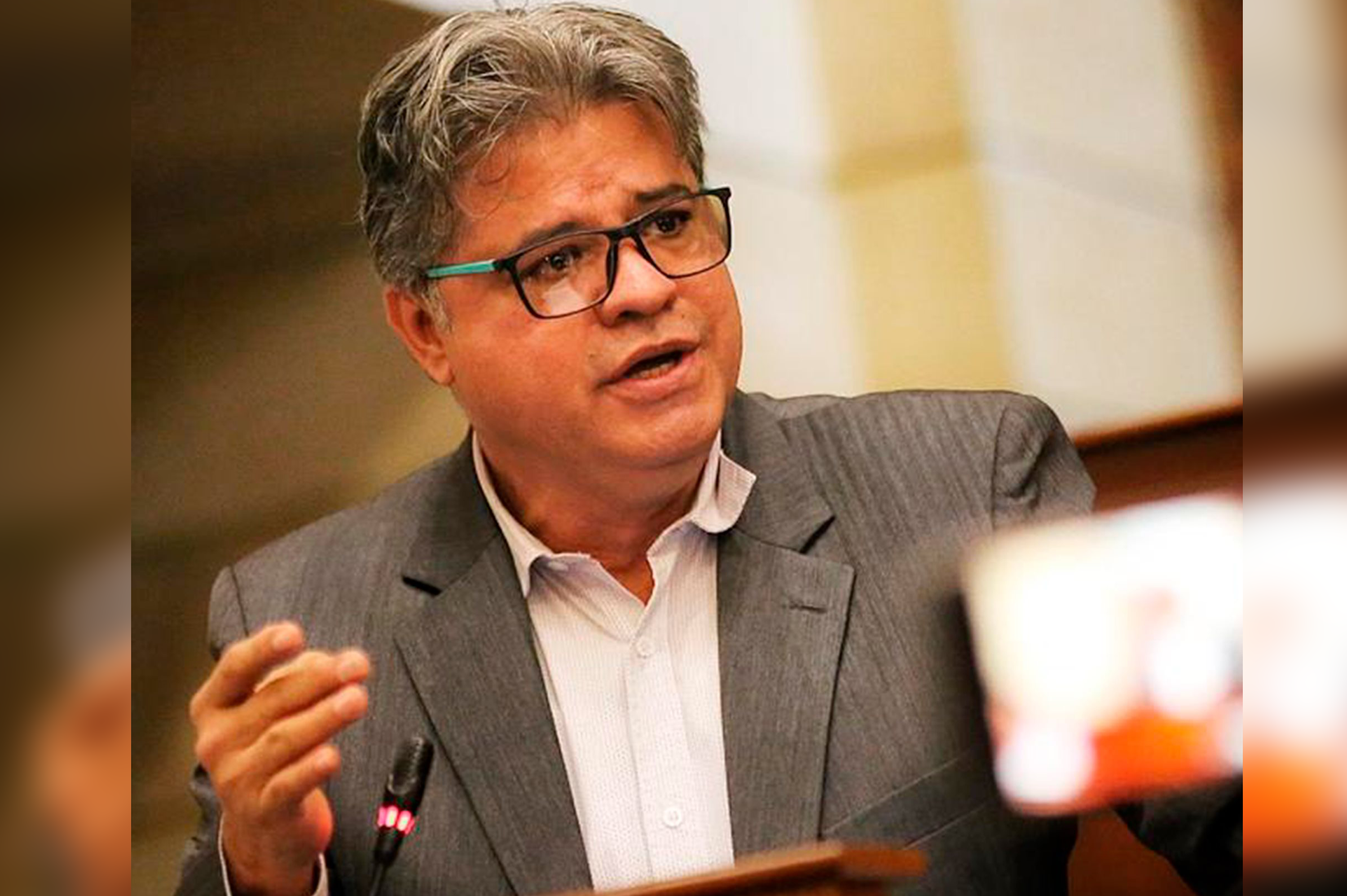 Wilson Arias, senador del Polo Democrático.