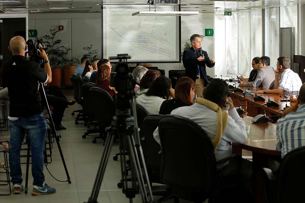 Conversatorio con periodistas sobre la situación de Hidroituango. / Cortesía - EPM