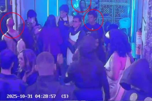 Involucrados en el asesinato de Jaime Moreno, al interior del Before Club.