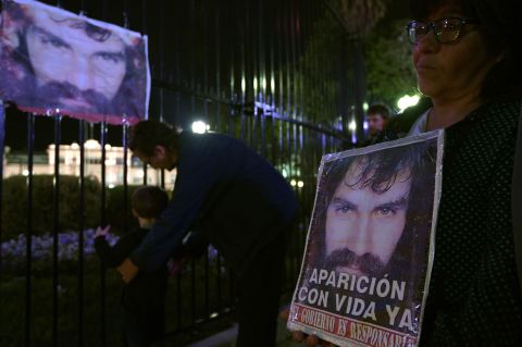 Hermano de Santiago Maldonado se despide de él con este mensaje
