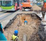 Denuncian millonarios daños en tuberías y fallas a causa del racionamiento de agua