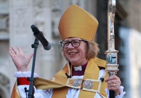 Por primera vez en la historia, la Iglesia anglicana de Inglaterra es dirigida por una mujer