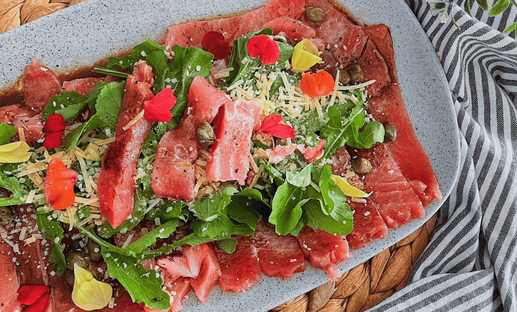 Carpaccio de atún
