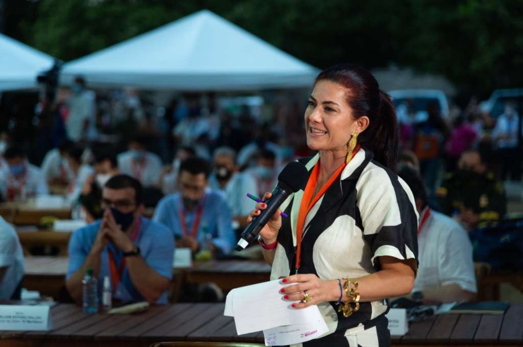 Raquel Garavito, presidenta de Fontur.