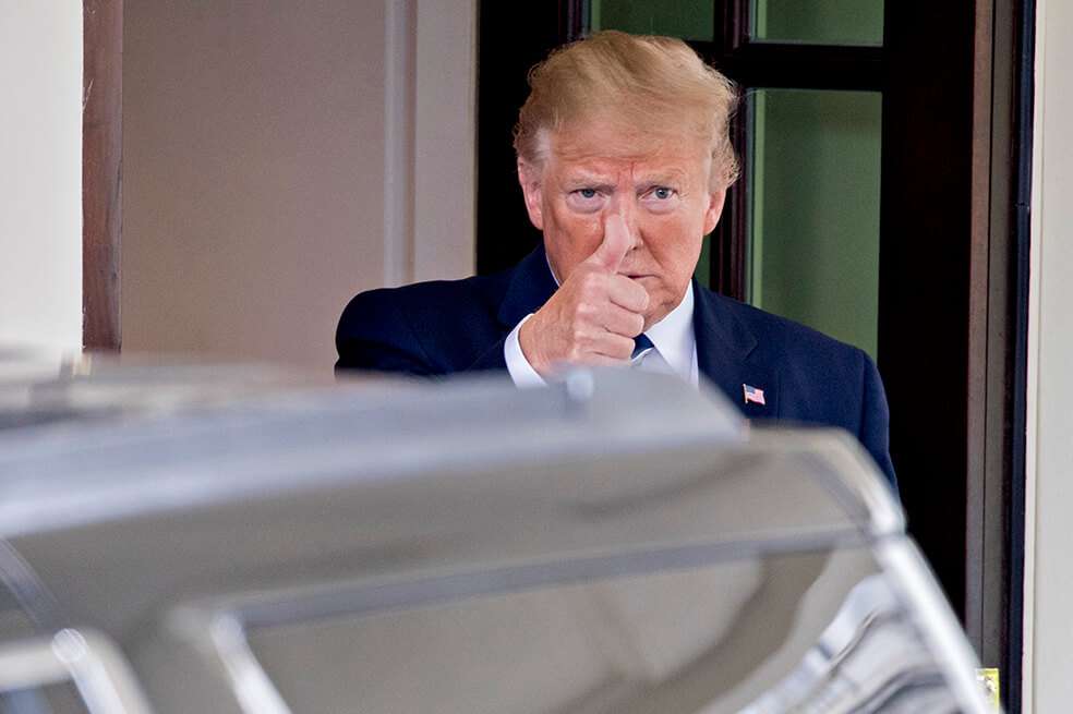 Donald Trump, presidente de Estados Unidos. / Bloomberg