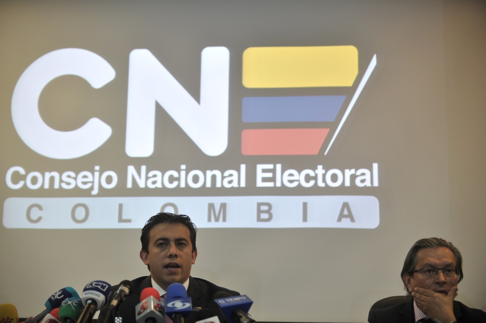 Alexánder Vega, presidente del Consejo Nacional Electoral. / Archivo
