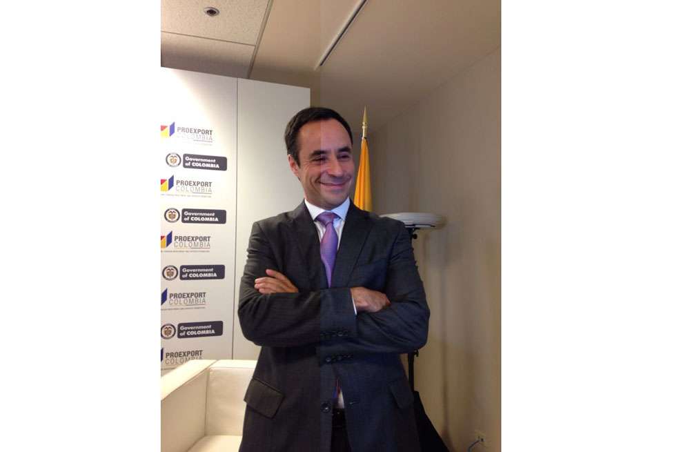 Juan Carlos González, vicepresidente de Inversión Extranjera de Proexport.