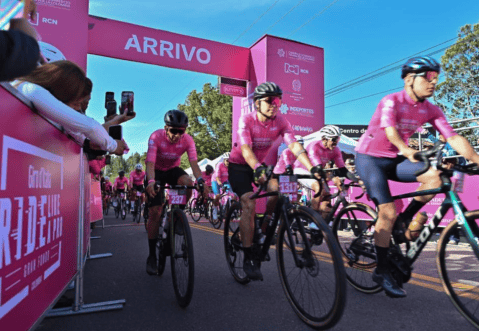 Cundinamarca se vistió de maglia rosa: así se vivió el Gran Fondo del Giro d’Italia