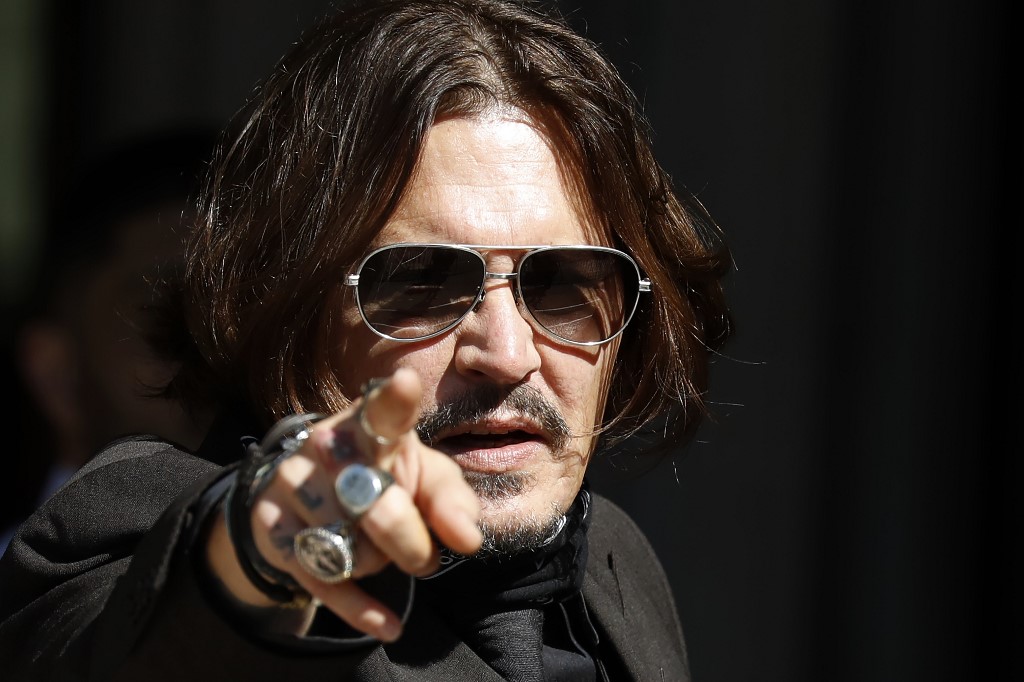 Johnny Depp, actor estadounidense.