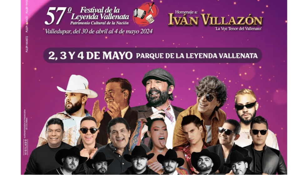 Festival de la Leyenda Vallenata 2024: artistas, programación, boletería y más