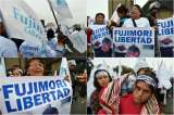 Imágenes: Seguidores de Alberto Fujimori marchan para pedir su libertad