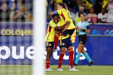 Contundente: Colombia goleó a Paraguay en su debut en la Copa América Femenina