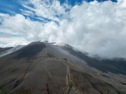 Alerta Naranja en el volcán Puracé: UNGRD activa sala especial de monitoreo y seguimiento