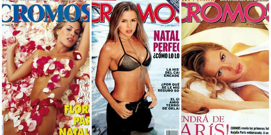 Natalia París, es la tercera mujer con más portadas de nuestra revista