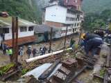 El pueblo de Machu Picchu queda inundado tras desbordarse un río en Perú