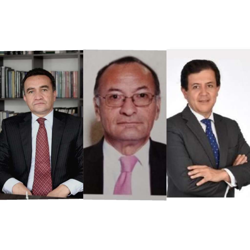 Andrés Castro Franco, Héctor Julio Garzón Vivas y Jairo Alberto Páez Domínguez.