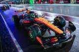Lando Norris consiguió la pole del Gran Premio de Las Vegas 2025 bajo la lluvia