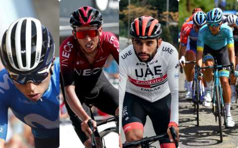 Giro de Italia 2021: participantes colombianos y extranjeros de esta edición