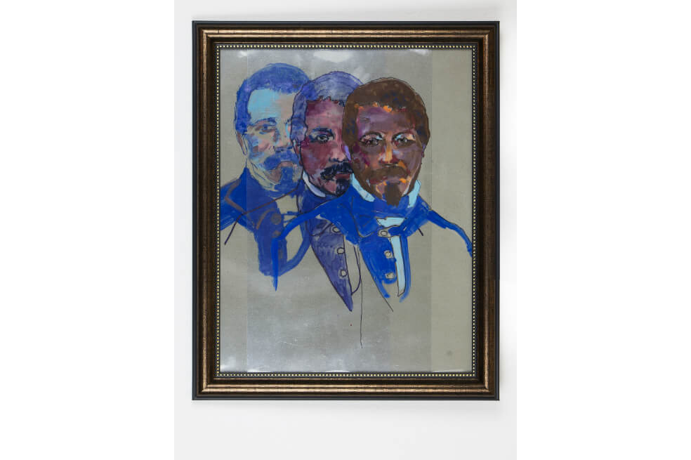 Obra de Margarita Ariza, coordinadora del proyecto "Blanco Porcelana". / Cortesía Centro Cultural Colombo Americano