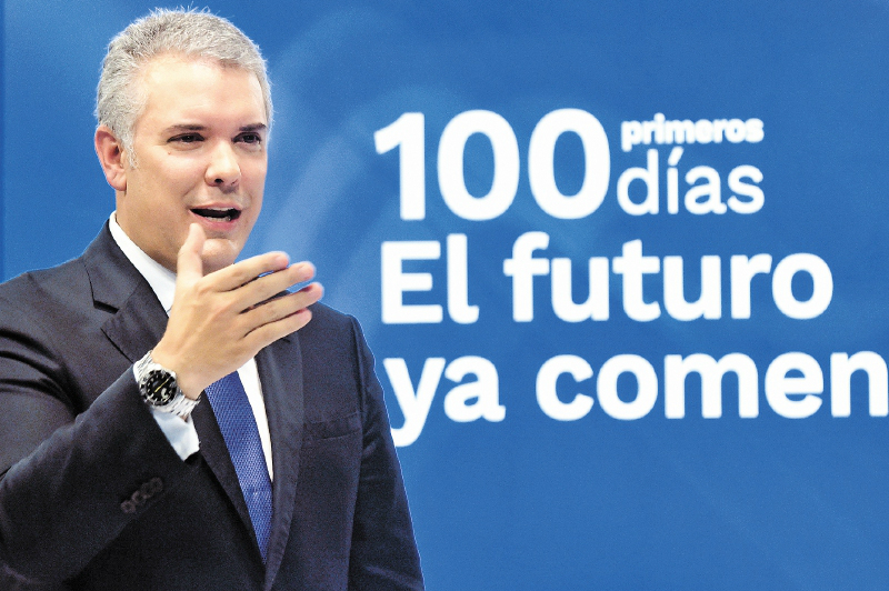 En sus discursos, el presidente Iván Duque sigue insistiendo en la necesidad de lograr la unidad del país. / Presidencia