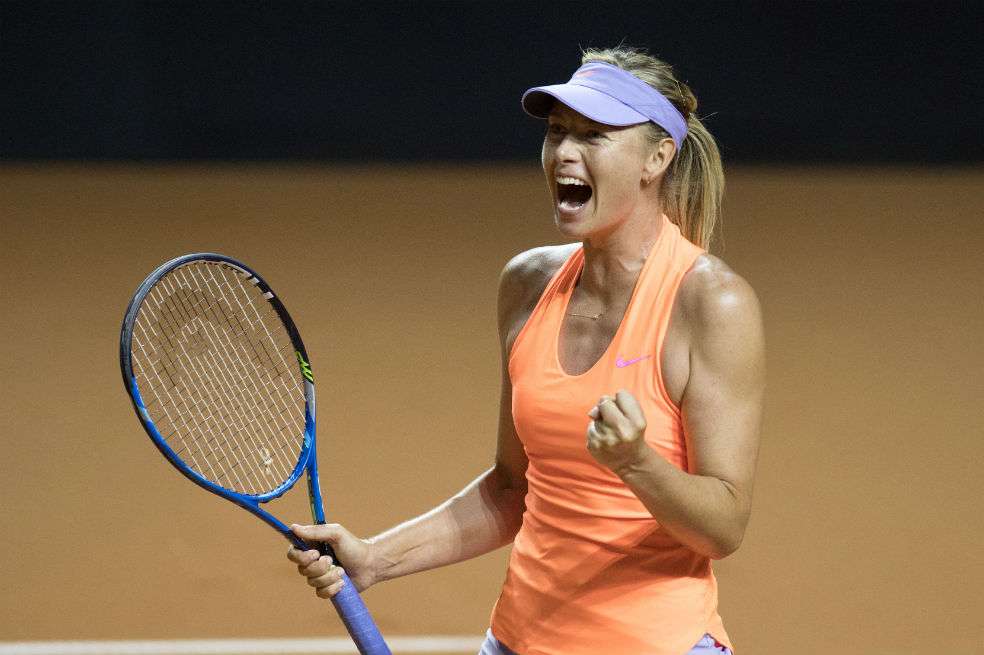 María Sharapova, tenista rusa. / AFP