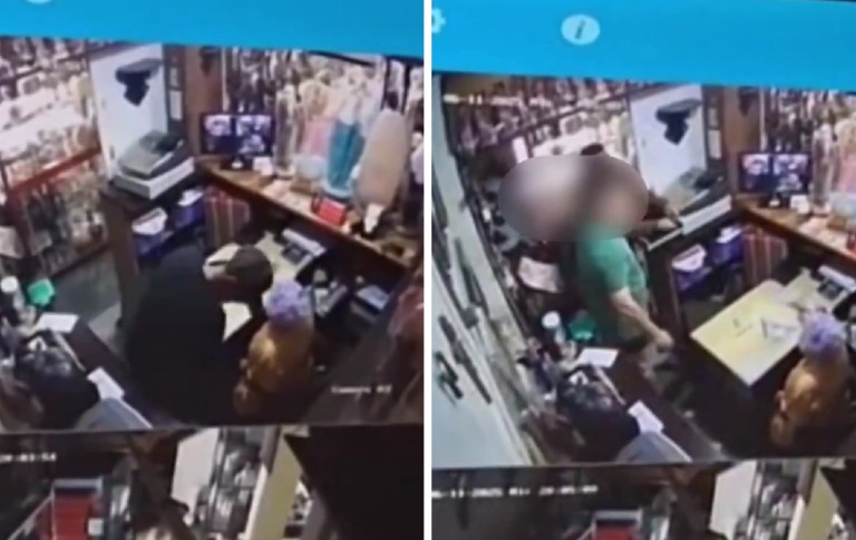 Robaron y desnudaron a administrador de una tienda religiosa en Medellín
