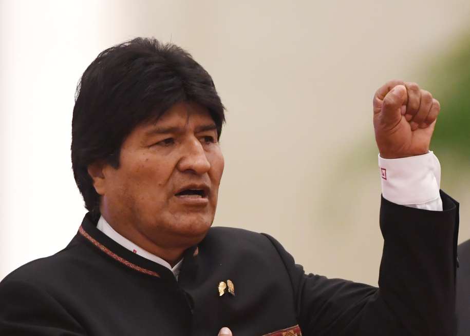 Evo Morales renunció a la Presidencia de Bolivia el 10 de noviembre. Denunció golpe de Estado. / AFP