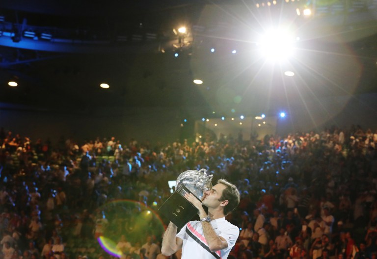 Los 103 títulos de Federer
