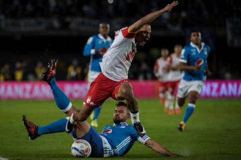 Las mejores imágenes del primer partido de la final entre Millonarios y Santa Fe
